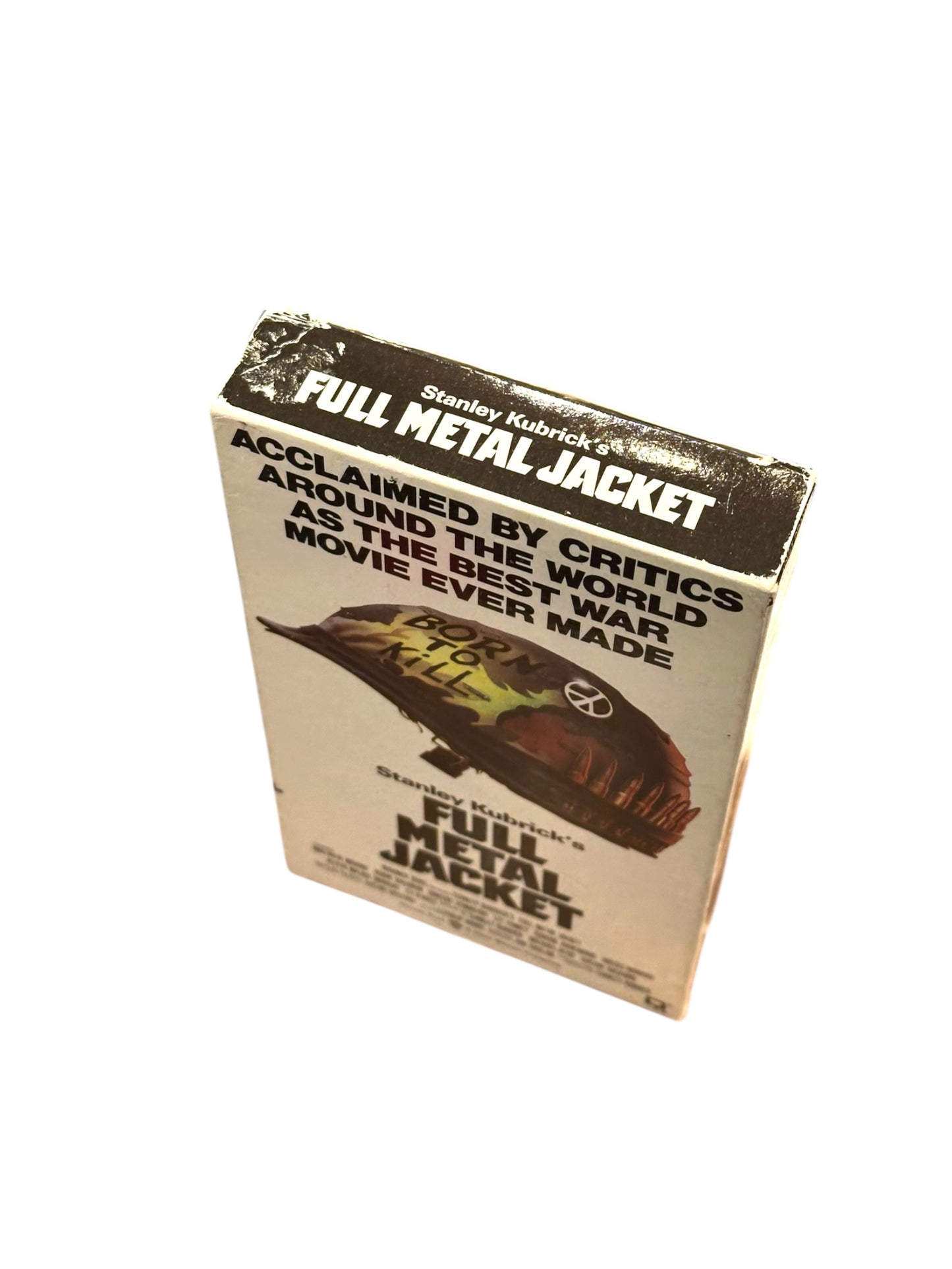 VHS ビデオテープ 輸入版 フルメタル・ジャケット Full Metal Jacket 海外版 USA アメリカ ヴィンテージ　　ビデオ 紙ジャケ