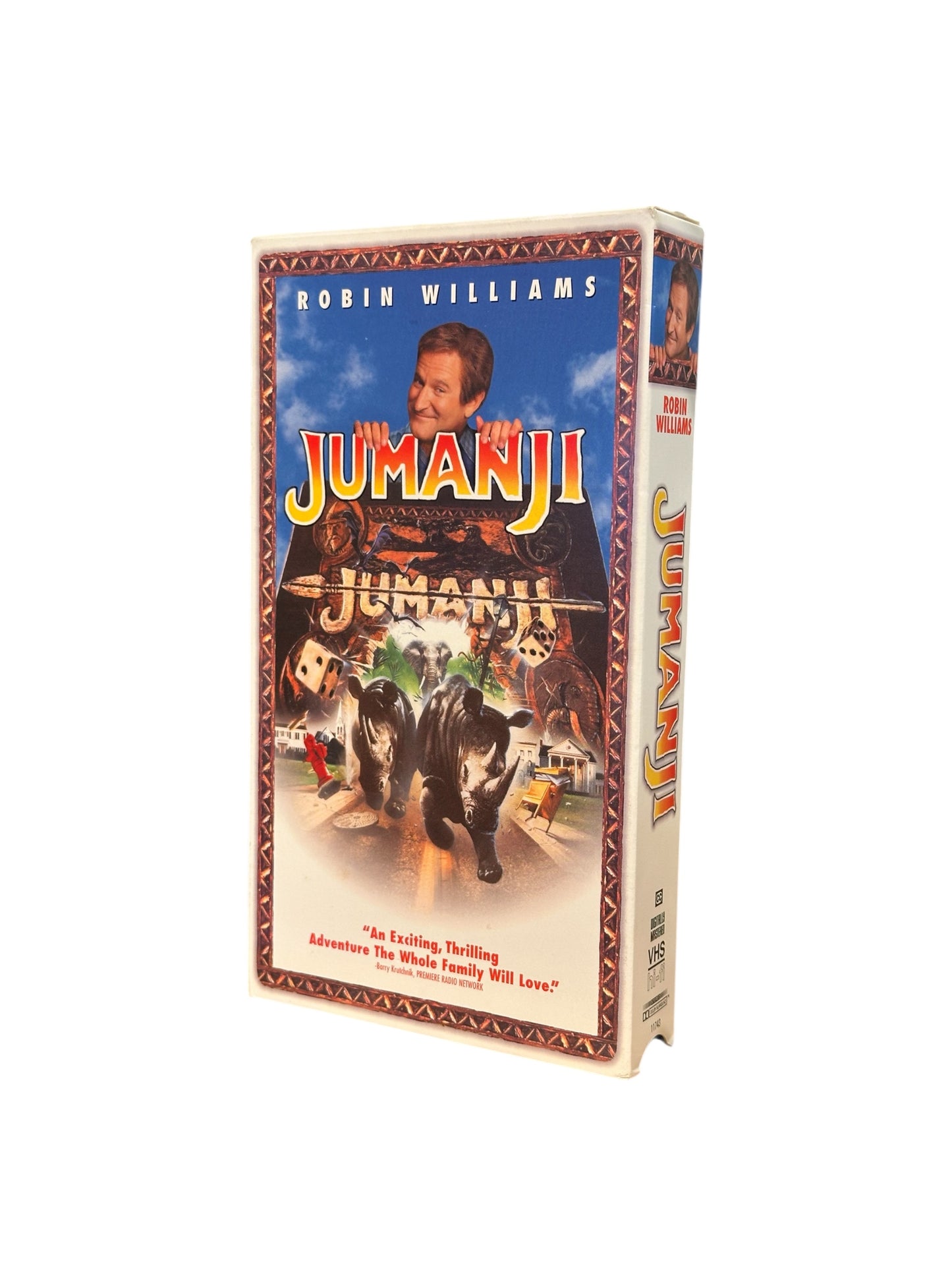 VHS ビデオテープ 輸入版 ジュマンジ JUMANJI 海外版 USA アメリカ ヴィンテージ ビデオ 紙ジャケ