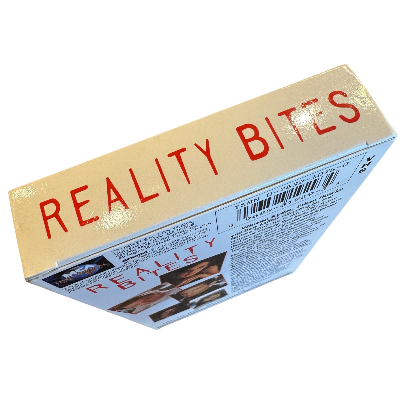 VHS ビデオテープ 輸入版 REALITY BITES リアリティ・バイツ 海外版 USA アメリカ ヴィンテージ ビデオ 紙ジャケ