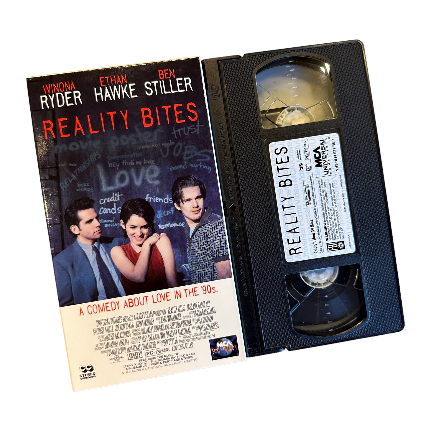 VHS ビデオテープ 輸入版 REALITY BITES リアリティ・バイツ 海外版 USA アメリカ ヴィンテージ ビデオ 紙ジャケ